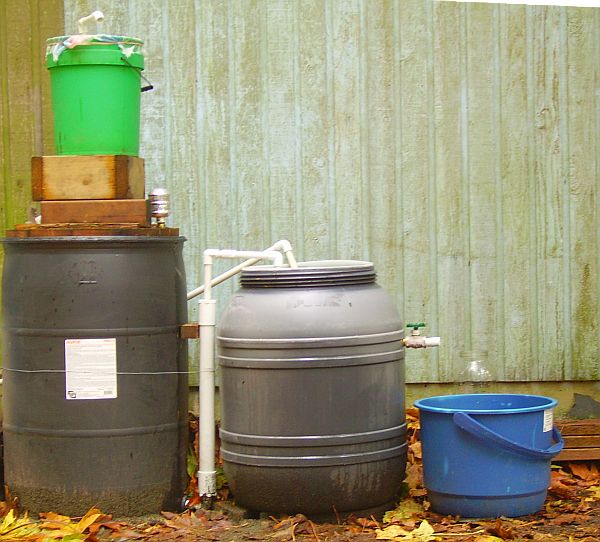 water recirculation set up